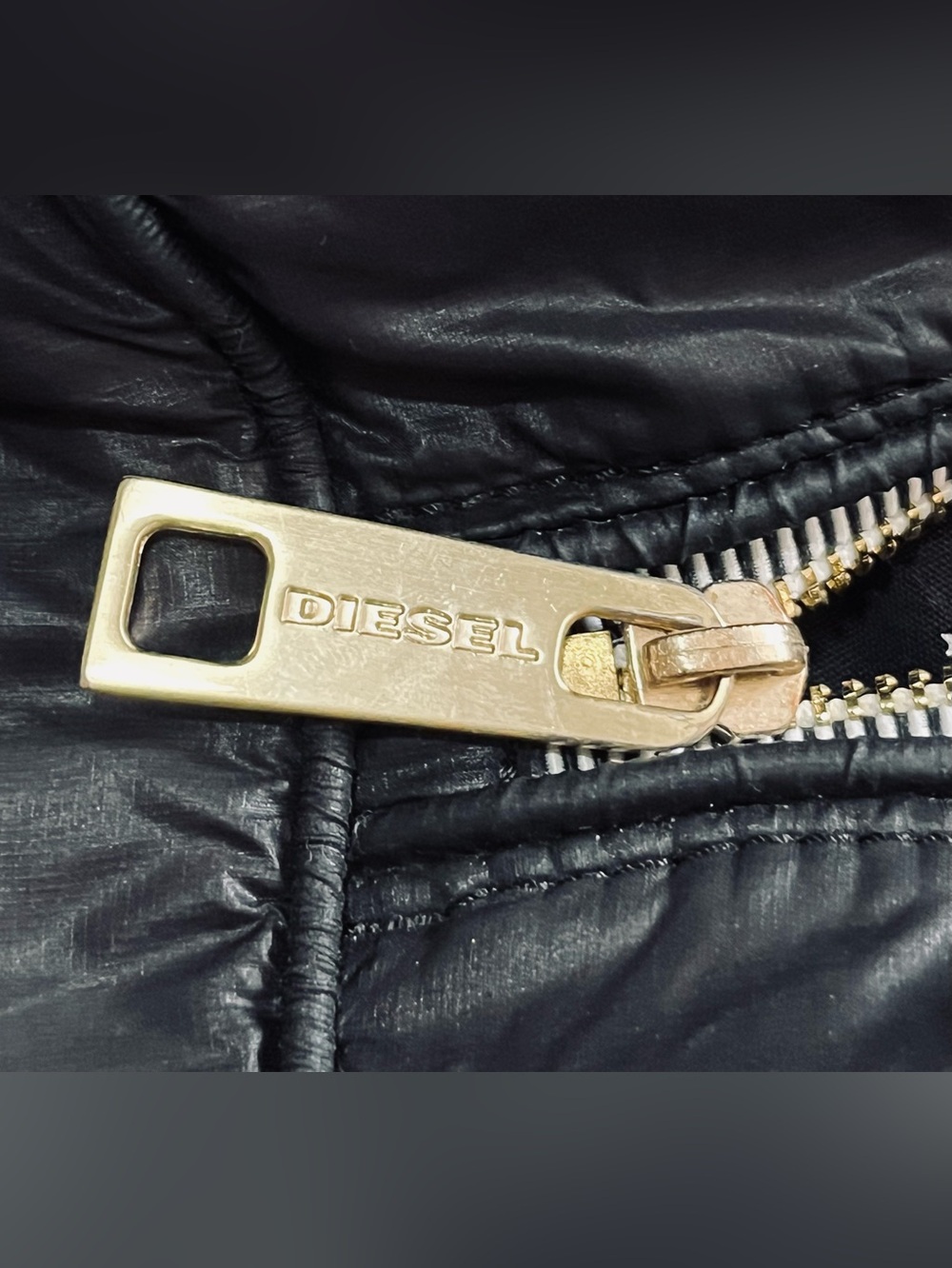 Diesel bag with Front Pocket and Gold plated hardware. Tons storage - Picture 8 of 16